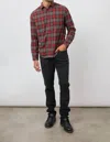 Rails Lennox Relaxed Fit Plaid Cotton Blend Button-up Shirt In Multi