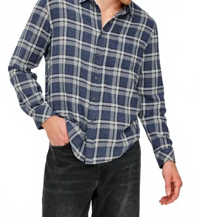 Rails Lennox Shirt In Nocturne Shimmer In Blue
