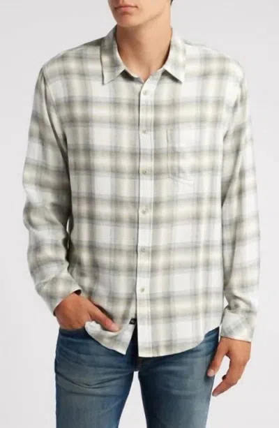 RAILS LENNOX SHIRT IN QUICKSAND SPARK MELANGE