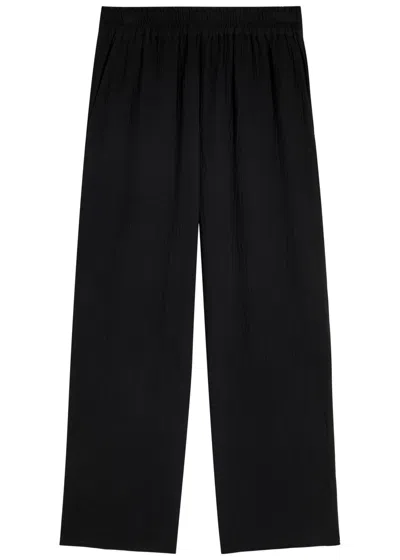 Rails Leon Crop Gauze Trousers In Black