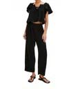 Rails Leon Crop Pant In One Color In Black