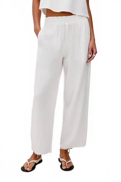 Rails Leon Crop Pant In White
