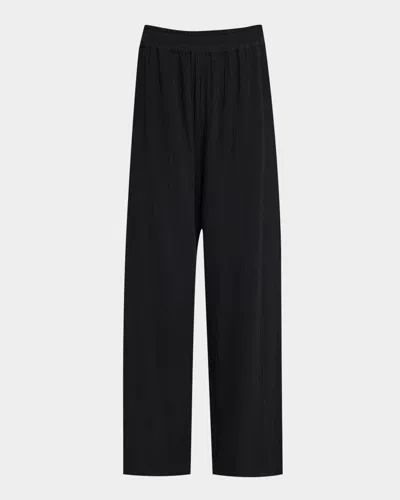 RAILS LEON CROPPED GAUZE PANTS