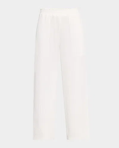 RAILS LEON CROPPED GAUZE PANTS