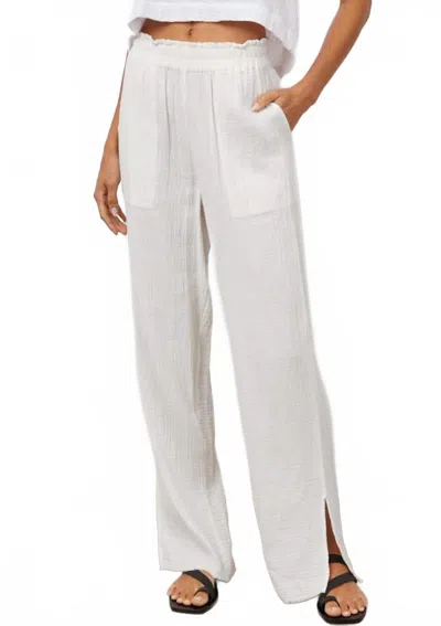 Rails Leon Gauze Pants In White