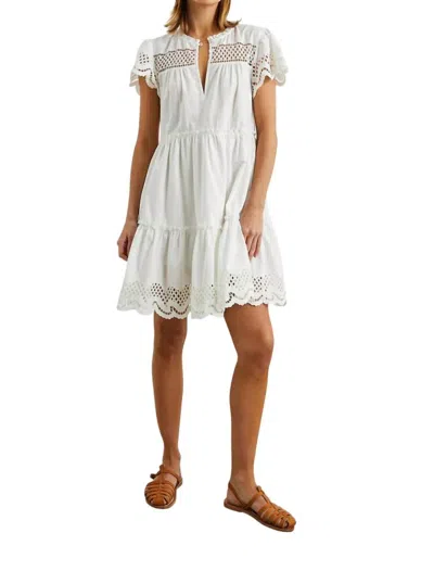 Rails Lettie Mini Dress In White