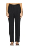 Rails Liana Plisse Pant In Jet In Black