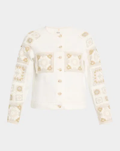 Rails Lido Crochet Denim Jacket