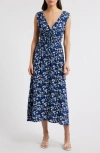 Rails Lilith Floral Dress In Navy Flora