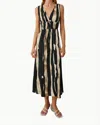 Rails Lilith Midi Dress In Madagascar In Black