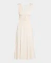 Rails Lilith Tie Front Midi Dress