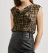 Rails Lilly Sleeveless Blouse In Cypress In Multi