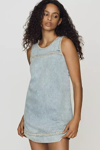 Rails Lindsey Denim Mini Dress In Multi