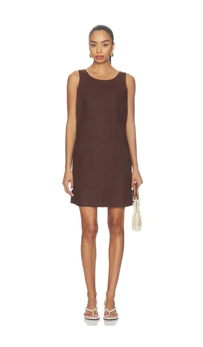 Rails Lindsey Dress In Brown