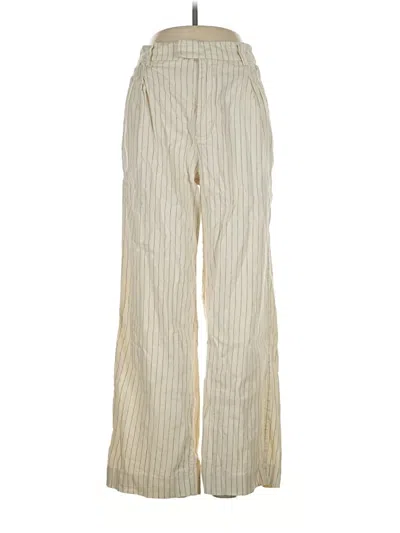 Pre-owned Rails Linen Pants In Ivory
