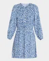 Rails Linnea Mini Shirtdress In Blue Mixed In Blue