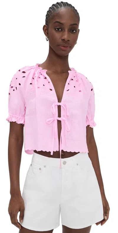 Rails Lizbeth Blouse Cherry Blossom Eyelet