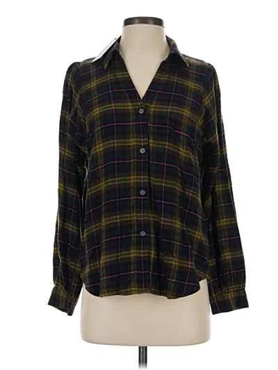 Rails Long Sleeve Blouse In Black