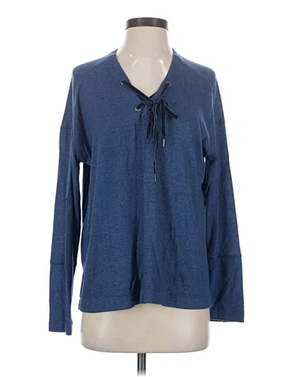 Rails Long Sleeve Blouse In Blue