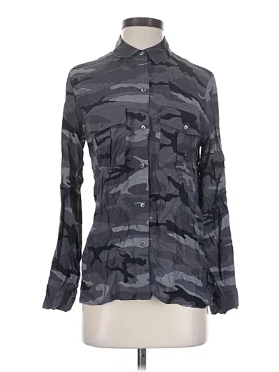 Rails Long Sleeve Blouse In Gray