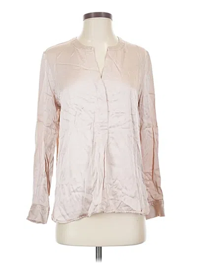 Pre-owned Rails Long Sleeve Blouse In Ivory