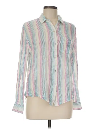 Pre-owned Rails Long Sleeve Blouse In Pink