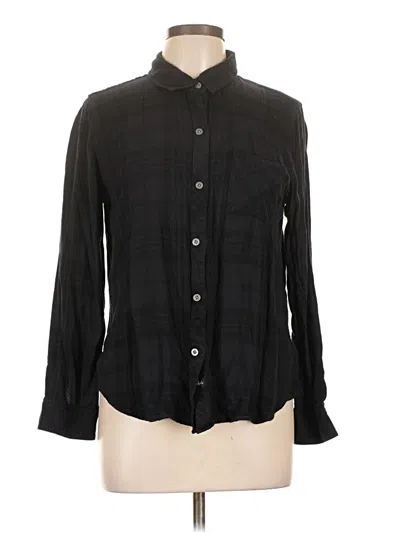 Pre-owned Rails Long Sleeve Button Down Shirt In Black