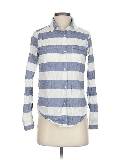 Pre-owned Rails Long Sleeve Button Down Shirt In Blue