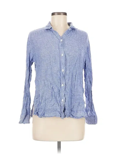 Pre-owned Rails Long Sleeve Button Down Shirt In Blue