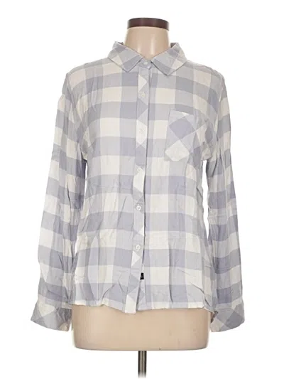 Pre-owned Rails Long Sleeve Button Down Shirt In Blue