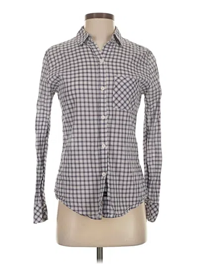 Pre-owned Rails Long Sleeve Button Down Shirt In Blue