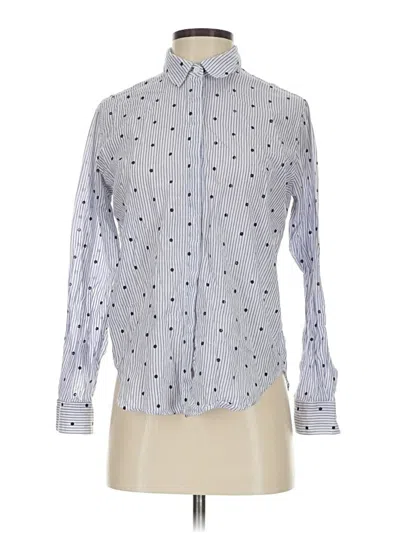 Pre-owned Rails Long Sleeve Button Down Shirt In Gray