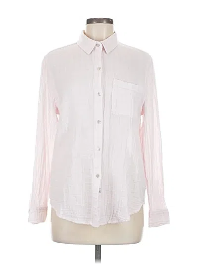 Pre-owned Rails Long Sleeve Button Down Shirt In Pink