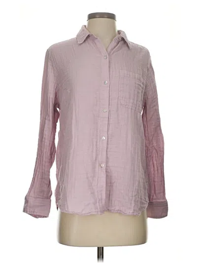 Pre-owned Rails Long Sleeve Button Down Shirt In Pink