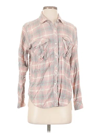 Pre-owned Rails Long Sleeve Button Down Shirt In Pink