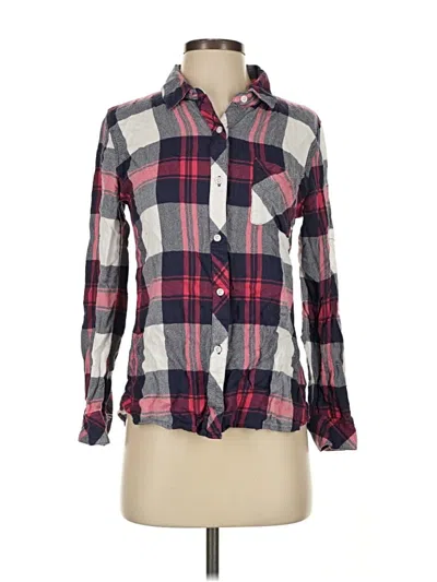 Pre-owned Rails Long Sleeve Button Down Shirt In Red