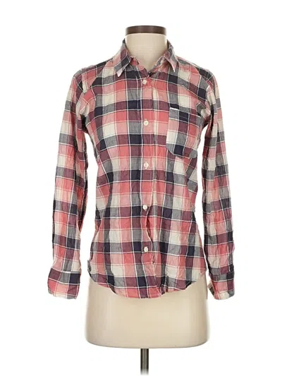 Pre-owned Rails Long Sleeve Polo Shirt In Red