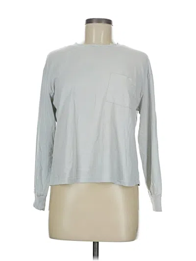 Pre-owned Rails Long Sleeve T-shirt In Silver