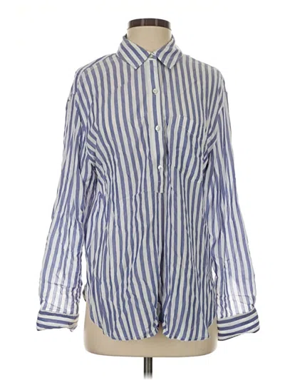 Pre-owned Rails Long Sleeve T-shirt In Blue