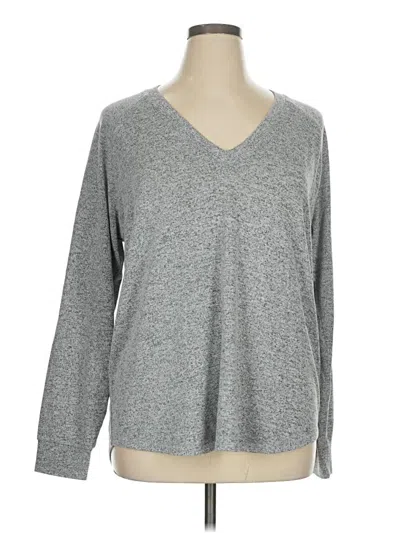 Pre-owned Rails Long Sleeve T-shirt In Gray