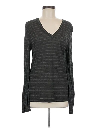 Pre-owned Rails Long Sleeve T-shirt In Gray