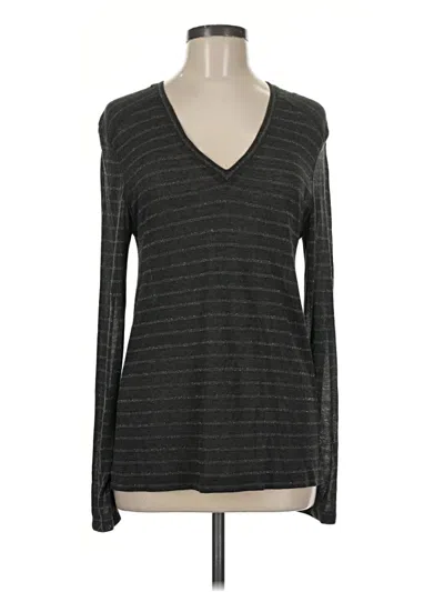 Pre-owned Rails Long Sleeve T-shirt In Gray