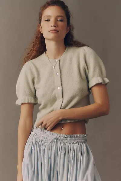 Rails Lora Wool Blend Short-sleeve Sweater In Neutral