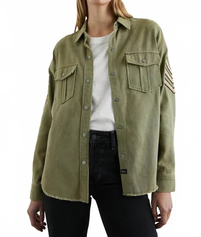 Rails Loren Shirt Jacket In Canteen In Green