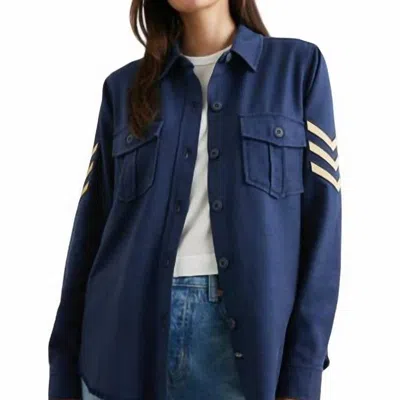 Rails Loren Shirt Jacket In Navy In Blue