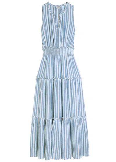 Rails Lou Lou Striped Woven Maxi Dress In Multi