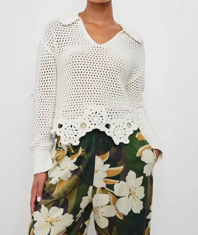 RAILS LOUISE SWEATER IN IVORY