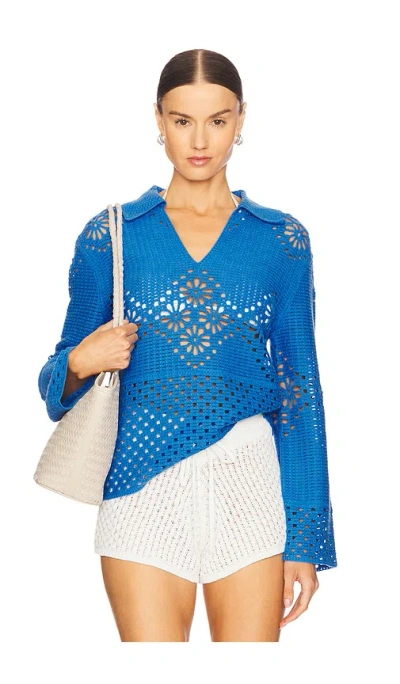 Rails Louiza Sweater In Blue