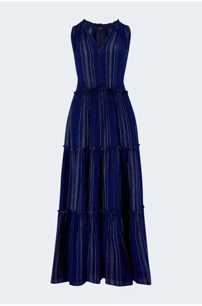 Rails Loulou Dress In Noja Stripe In Blue