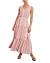 Rails Loulou Stripe Sleeveless Linen Blend Maxi Dress In Salerno Stripe